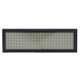 LED Name Plate, Scroll Labelling, Chinese 4-Digit Logo for Large Squares, Electronic Screen Display, 110-240 V (White)