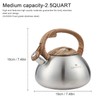 s-p Stovetop Tea Kettle- Whistling Teapot Stainless Steel Tea kettle