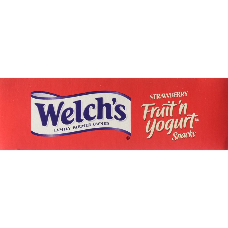 Welch's Strawberry Fruit'n Yogurt Snacks 8 Pouches
