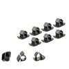 LST 10x Motorhaube Dämmung Dämpfungsmatte Befestigung Clips Kompatibel mit VW