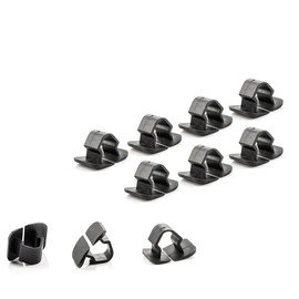 LST 10x Motorhaube Dämmung Dämpfungsmatte Befestigung Clips Kompatibel mit VW Bora