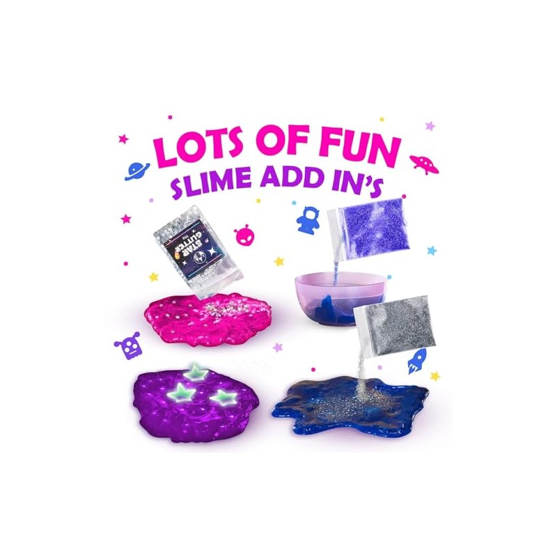 (Galaxy) - Original Stationery Mini Galaxy Slime Kit with Glow