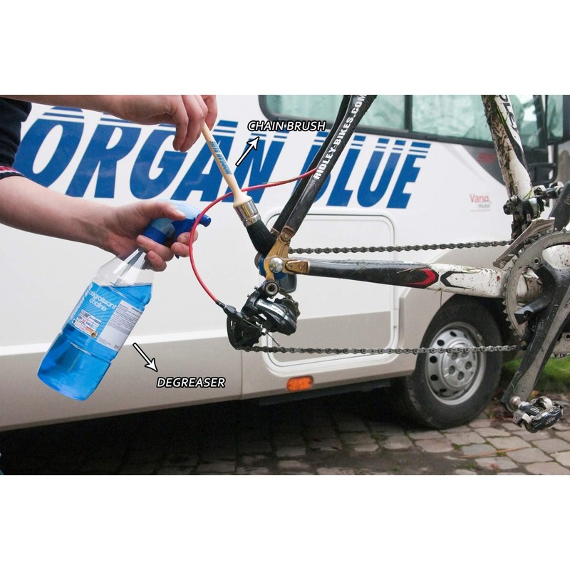 MORGAN BLUE Wheel Line Protection Chain Keeper [chain keeper] Scratch