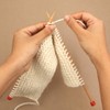 KnitPro Basix Beech Single Pointed Needles 12" (30cm) | 5.00mm