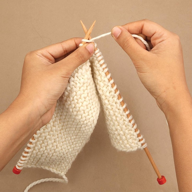 KnitPro Basix Beech Single Pointed Needles 12" (30cm) | 5.00mm