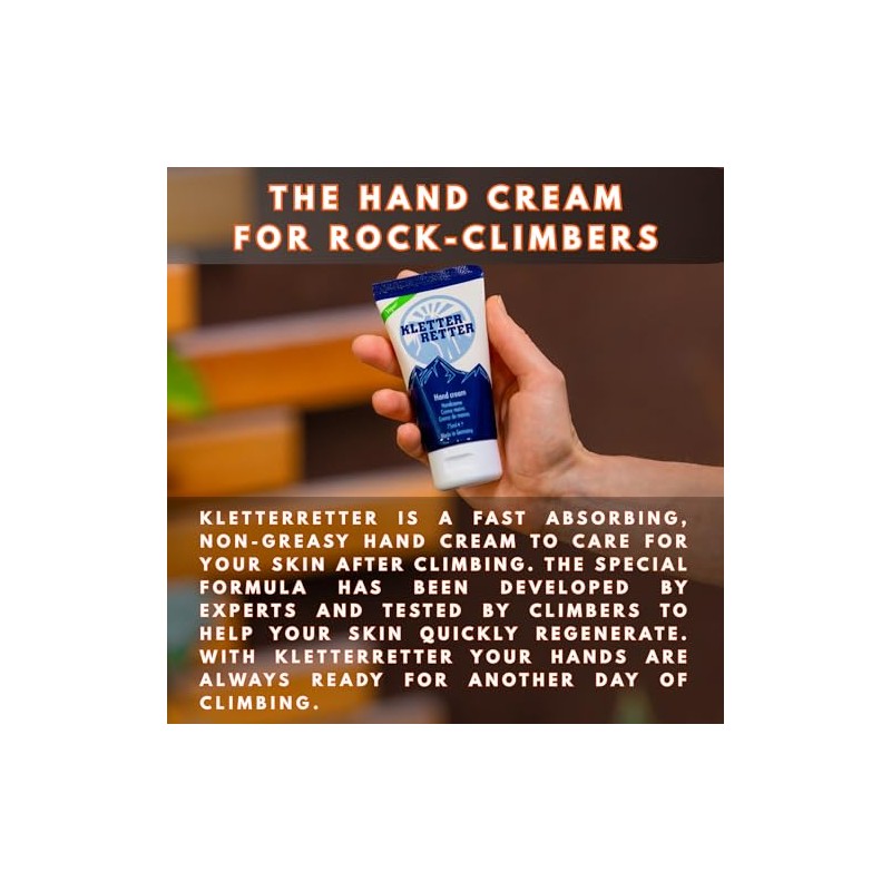 Climbing Rescue Hand Cream 75ml – with Panthenol, Calendula and