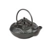 Pinecone Wood Stove Kettle Steamer| Solid Cast Iron| Matte Black