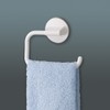 LEC Flat Mini Towel Ring (Towel Hanger) Suction Cup