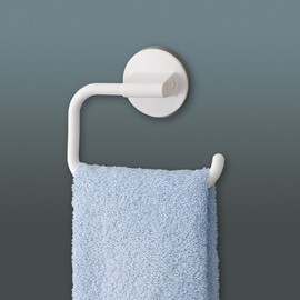 LEC Flat Mini Towel Ring (Towel Hanger) Suction Cup