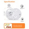 Tomosu 2 Pack Ceiling Fan LED Light Replacement Dimmable 5.1