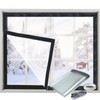 Window Insulation Kit for Winter Heavy Duty Plastic Window Cover
