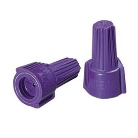 IDEAL Twister Al/Cu 30-065 Flame-Retardant Twist-On Wire Connector, Swept Wing Shell, Live-Action/Square Wire Spring