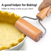 YAOYAOLING Small Rolling Pin, Dough Roller, Dough Roller, Pastry Roller,