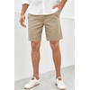JMIERR Mens Casual Shorts - Cotton Drawstring Summer Beach Stretch