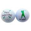 Westman Works Happy Fathers Day Set of 2 Golf Ball