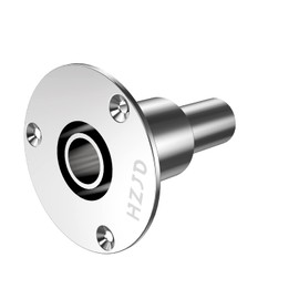 HZJD Thru Hull Exhaust Skin, 24mm Stainless Steel 316, for Diesel Parking heaters