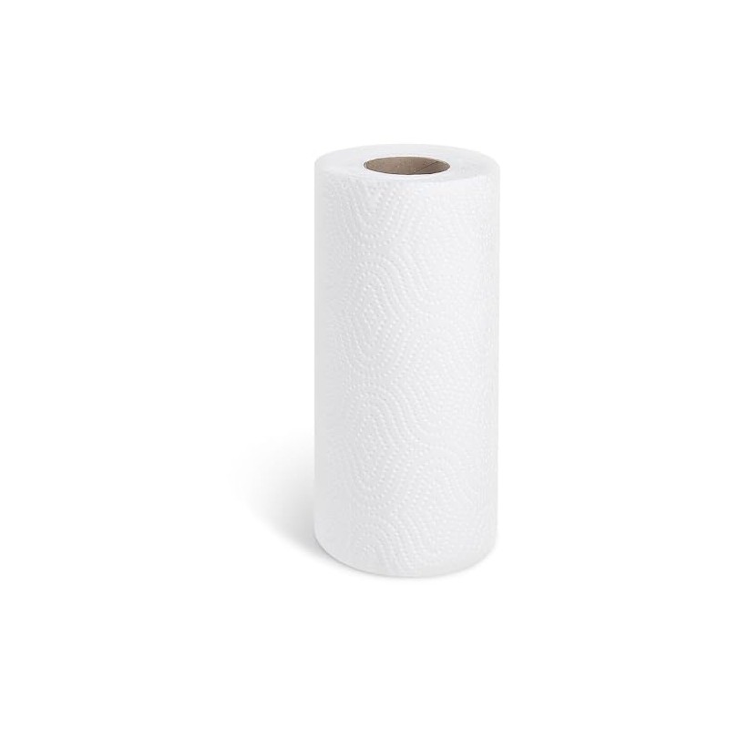 VEPATIM 4 Kitchen Rolls 3-Ply Embossed White Diameter 10.5 cm