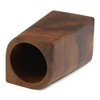 Boerni Walnut Wood Pen Holder,Simple Polygon Wooden Pencil Holder Cup