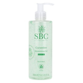SBC Skincare Cucumber Moisturising Gel - 300ml | Lightweight Face And Body Moisturiser | Cooling, Water-Based Moisturiser For Oily Skin | Vegan Friendly