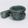 Stones And Homes Indian Green Mortar and Pestle Set Small