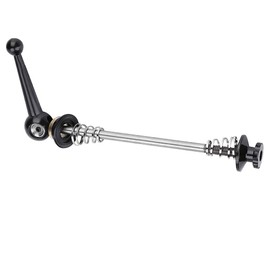 Bike Quick Release Skewer,74mm-135mm Titanium Alloy MTB Wheel Hub Front and Rear Ultralight Quick Release Skewers (74mm-Black)