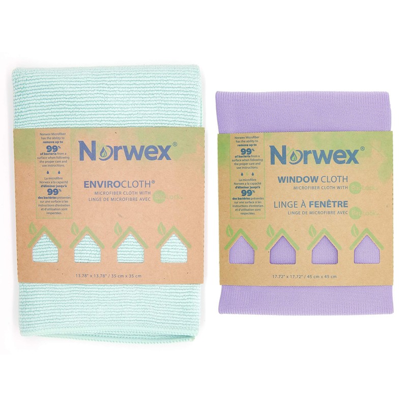 Norwex Basic Package - Microfiber - Glass Window Cleaning Cloth