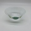 Set of 3 Mixing Bowls Set Clear Plastic Round Salad