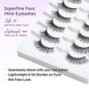Lashes False Eyelashes Natural Cat Eye Lashes 14mm Wispy Eyelashes