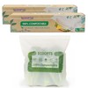100% Compostable Large Sandwich Zip Bag | ECO-Friendly Food Storage