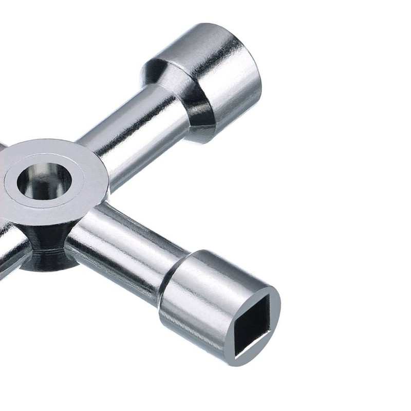 Maveek Utility Key, 2 Pack Silver 4-Way Multi-Functional Cabinet Box