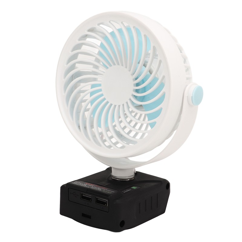 5in Cordless Fan Rechargeable Desk Fan Battery Powered Small Electric