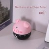 BuyWeek Kitchen Timer, Cute Cartoon Pig Mechanical Timer, Egg Timer,