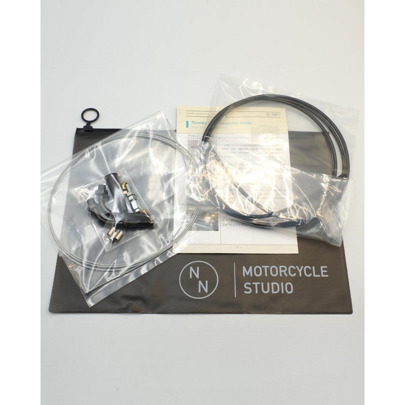 NONINA Throttle Wire, Axle Wire, Outer Cable Set, 6.6 ft