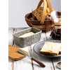 YHOJOY Ceramic Butter Dish with Lid, Covered Butter Dish for