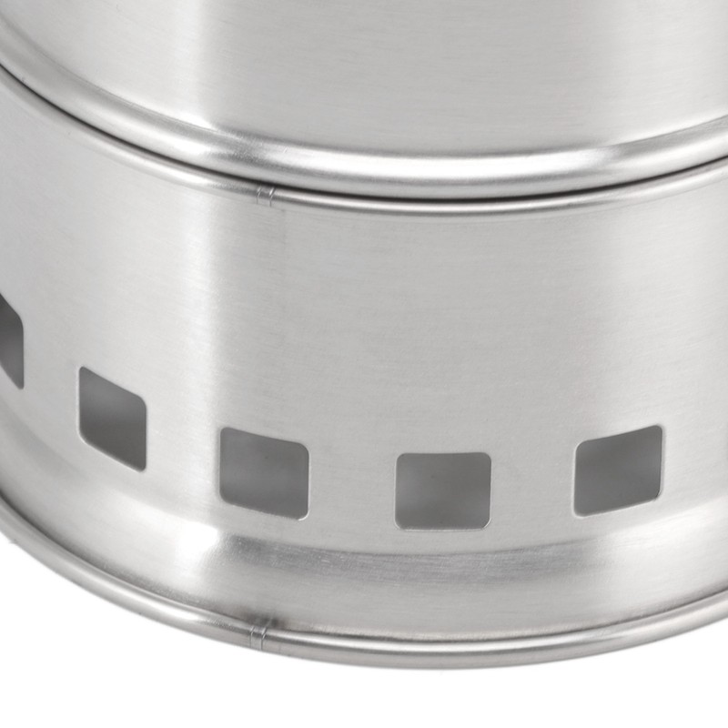Mini Alcohol Stove for Camping Hiking Stainless Steel Campfire Stove