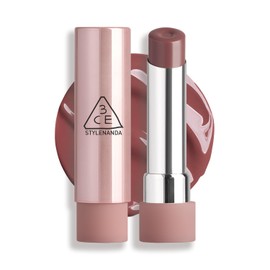 3CE Glazy Lip Glow Double Grape Lipstick