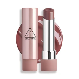 3CE Glazy Lip Glow Double Grape Lipstick