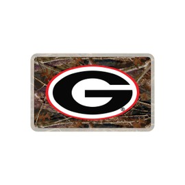 Craftique Georgia Bulldogs Decal (CAMO OVAL G DECAL (4", 6"), 4 in)