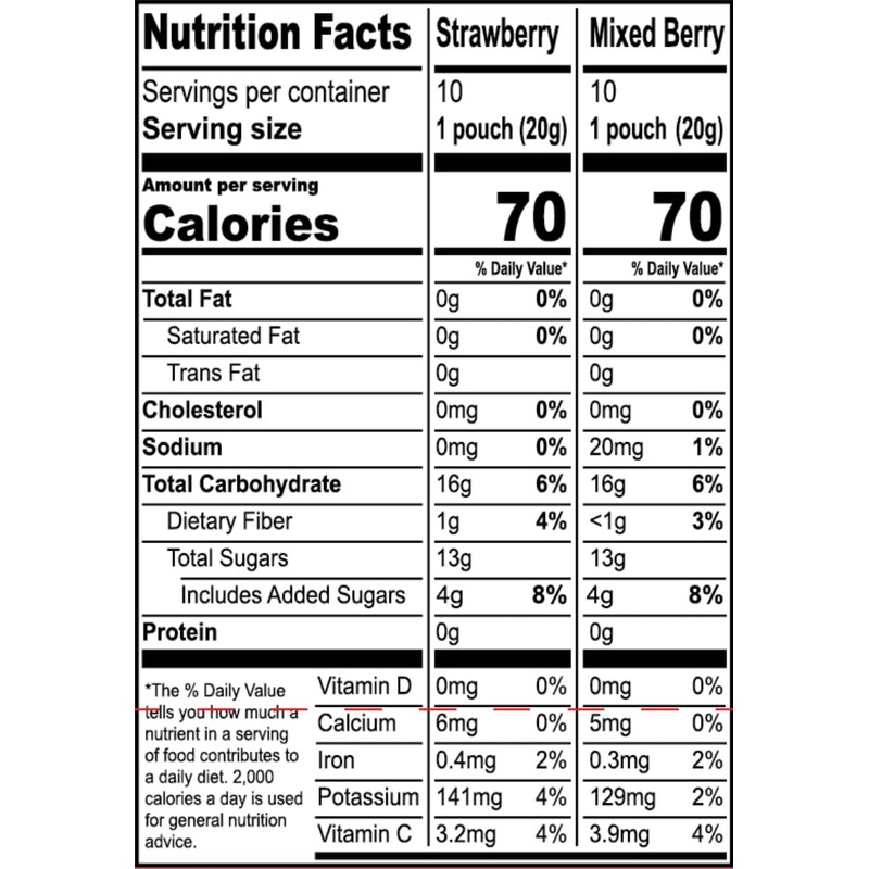 The FROOT Thief Real Fruit Whips 20Ct, 1.06 Lbs