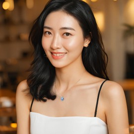 AGVANA Women's Necklace, 12 Months, Birthstone "Blooming Flowers" Motif, Platinum Plated, 925 Silver, Christmas Day, White Day, Birthday, Mother's Day, Gift, Wrapping Supplies Included, Silver