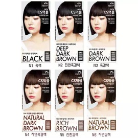 CS먹물 프리미엄 칼라크림 [N2 진한흑갈색] CS Ink Premium Color Cream [N2 Dark Brown]