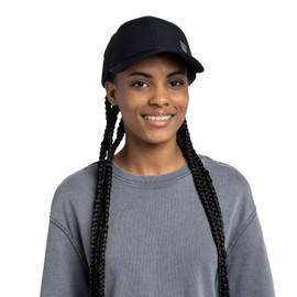BUFF® Unisex Summit Cap Caps, Black, S/M, black, S