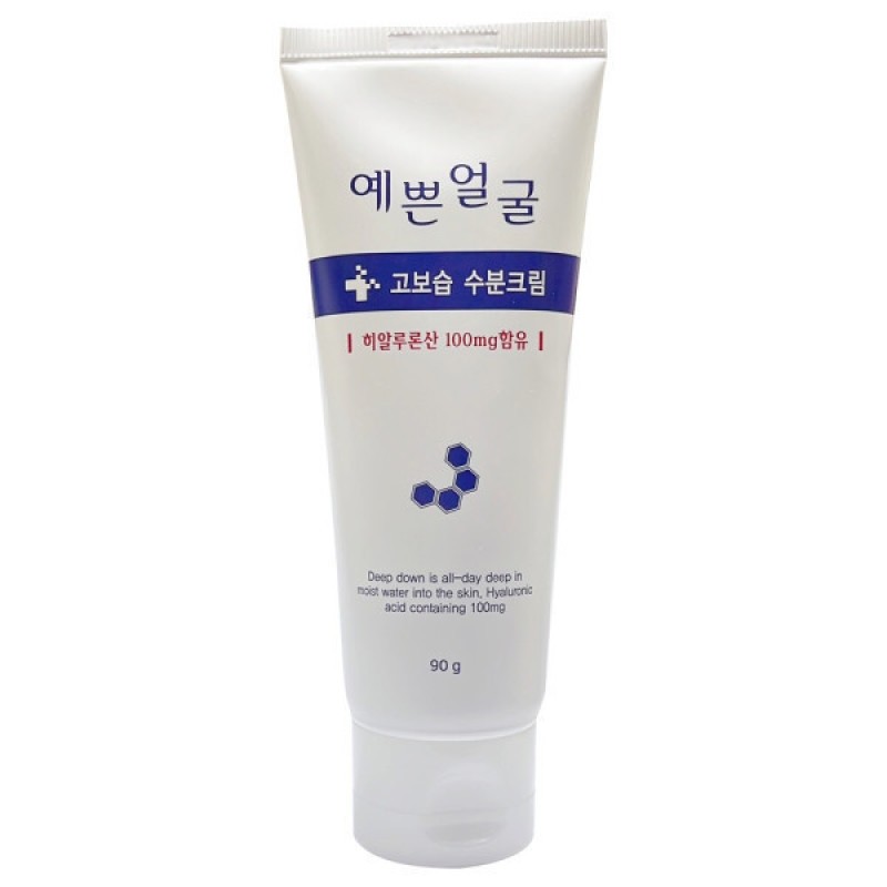 Wellbeing Health Pretty Face High-Moisture Moisturizing Cream 90ml / Circle