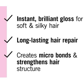 Gliss Liquid Silk Shine Booster Hair Serum, 100 ml, Hair Care Serum Provides Brilliant Shine, Leave in Hair Care for Long-Lasting Silky, 100% Stronger Hair
