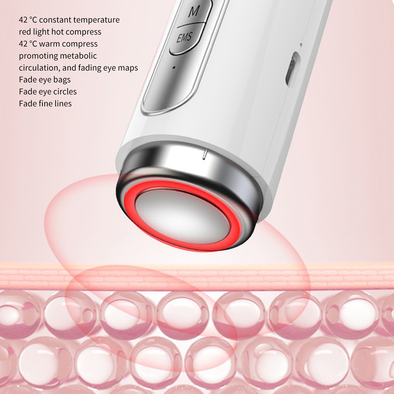 Handheld Eye Massager Wand EMS Sooth Fade Dark Circles Vibration