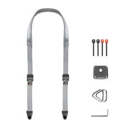 PGYTECH Correa de Hombro para Cámara Correas de Cámara para Fotógrafos 110-152cm Correa de Cuello de Cámara Dslr Slr de Liberación Rápida Ajustable-Gris