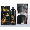 Meidu Black Hair Dye Shampoo Instant 3 in 1 Grey