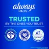 Always Almohadillas ultra delgadas tamaño 3, absorbencia extra larga sin