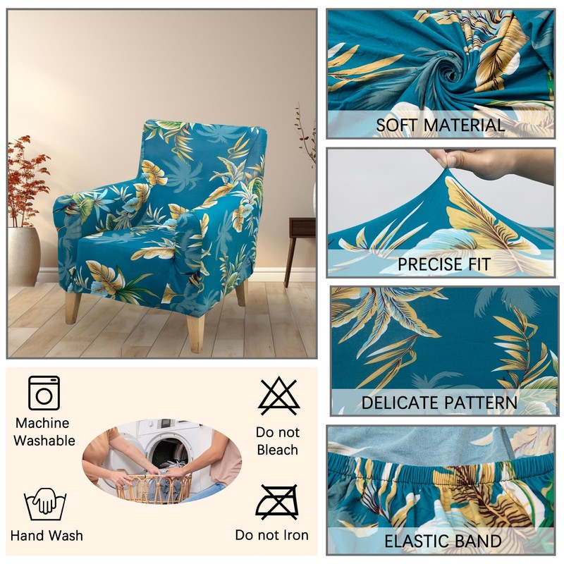 Stretch Chair Sofa Slipcover 1-Piece Couch Sofa Cover Banquet Armchair