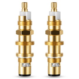 910-030 Ceramic Disc Cartridge Replacement, Compatible with Price/Pfister Shower and Faucet Stem, Shower Valve Cartridge for Tub and Shower Faucet, Brass Construction(2 Pack)